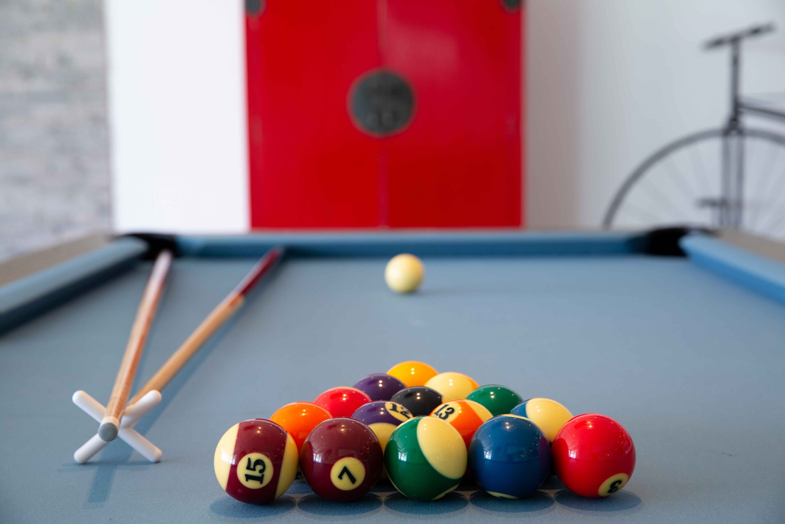 Pool Table and Dining Table at Lemon Twist House, Koh Samui